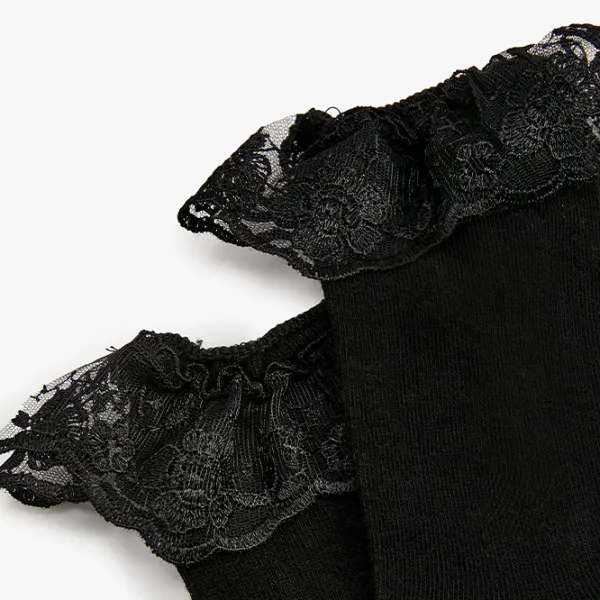 Ciorapi для женщин Koton 4SAK80176AA Черный photo 2 Ciorapi для женщин Koton 4SAK80176AA Черный photo 2