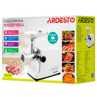 Мясорубка Ardesto MGA-2300J 2300 Вт/ 2 кг/ мин/ Белый photo 8