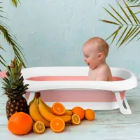 Детская ванночка Ricokids RK-280 Унисекс/ 0 - 72 месяца/ Белый photo 6