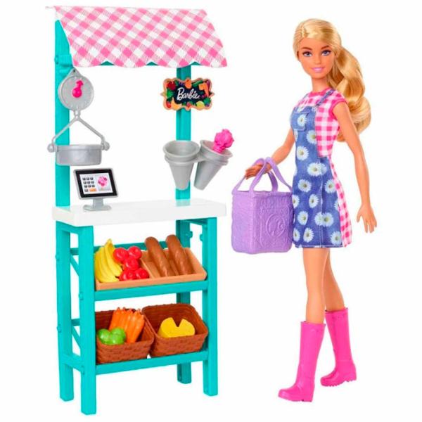 Набор Barbie Farmers Market Playset Caucasian HCN22 модель/ 3+ photo 3 Набор Barbie Farmers Market Playset Caucasian HCN22 модель/ 3+ photo 3
