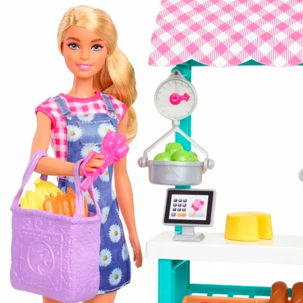 Набор Barbie Farmers Market Playset Caucasian HCN22 модель/ 3+ photo 4 Набор Barbie Farmers Market Playset Caucasian HCN22 модель/ 3+ photo 4