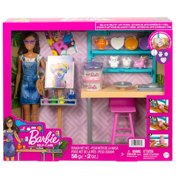 Набор Barbie Relax & Create Art Studio HCM85 модель/ 3+ photo 6 Набор Barbie Relax & Create Art Studio HCM85 модель/ 3+ photo 6