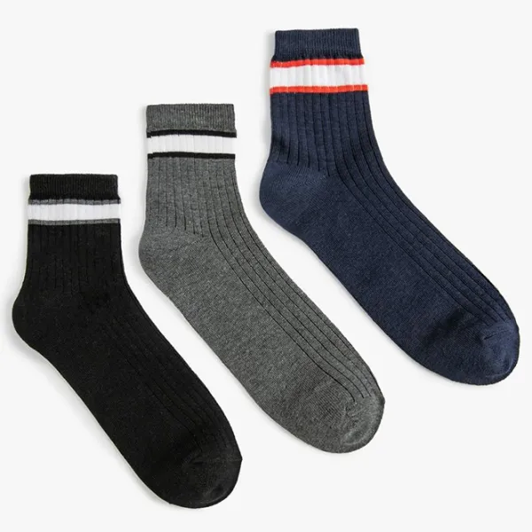 Ciorapi pentru bărbați Koton 4SAM80055AA Multicolor photo 2
