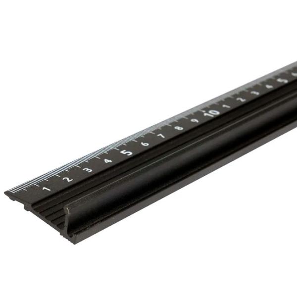 Riglă Yato YT70727 450 mm Dreptunghiular/ Aluminiu photo 2