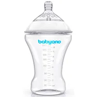 Соска для бутылочки BabyOno 1453/ 02 Унисекс/ Прозрачный photo 3