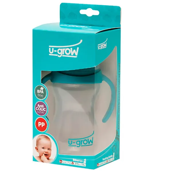 Biberon Ugrow A-1015 Unisex/ 270 ml/ Blue photo 3