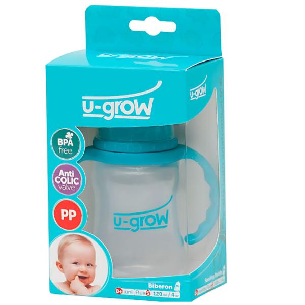 Biberon Ugrow A-1012 Unisex/ 120 ml/ Blue photo 3