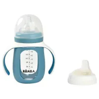 Biberon Beaba B913519 Pentru fetițe/ 210 ml/ Blue photo 4
