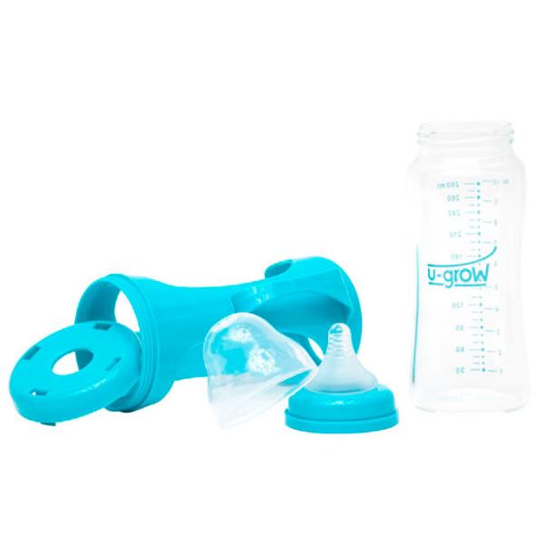 Biberon Ugrow A-1011 Unisex/ 280 ml/ Blue photo 2