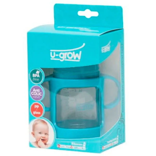 Biberon Ugrow A-1009 Unisex/ 120 ml/ Blue photo 2