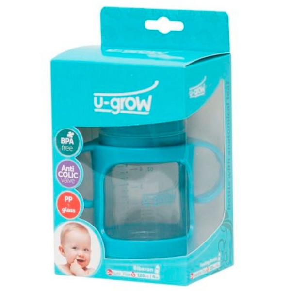 Biberon Ugrow A-1009 Unisex/ 120 ml/ Blue photo 2