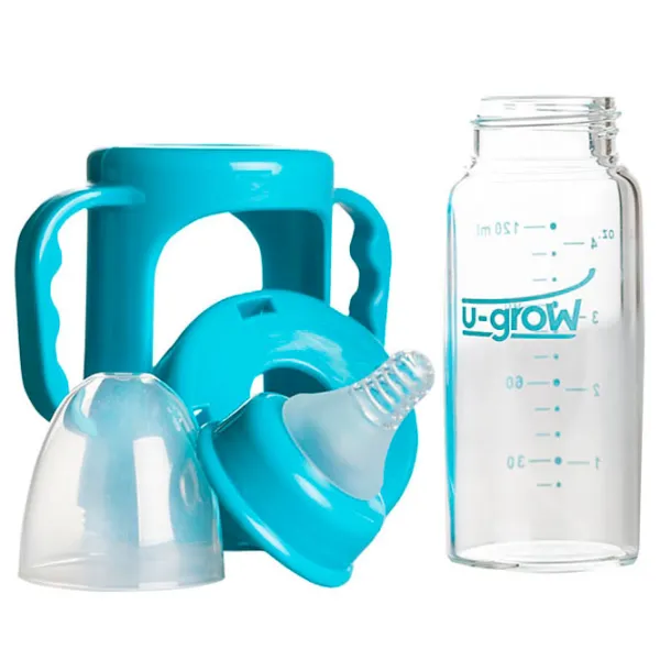 Biberon Ugrow A-1007 Unisex/ 120 ml/ Blue photo 2