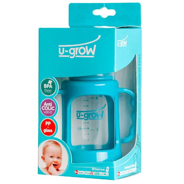Biberon Ugrow A-1007 Unisex/ 120 ml/ Blue photo 3
