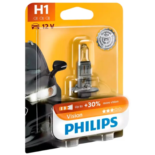 Lampă auto Philips 12258PRB1 Halogen/ H1/ P14.5s/ 55 W/ 1690lm photo 2 Lampă auto Philips 12258PRB1 Halogen/ H1/ P14.5s/ 55 W/ 1690lm photo 2