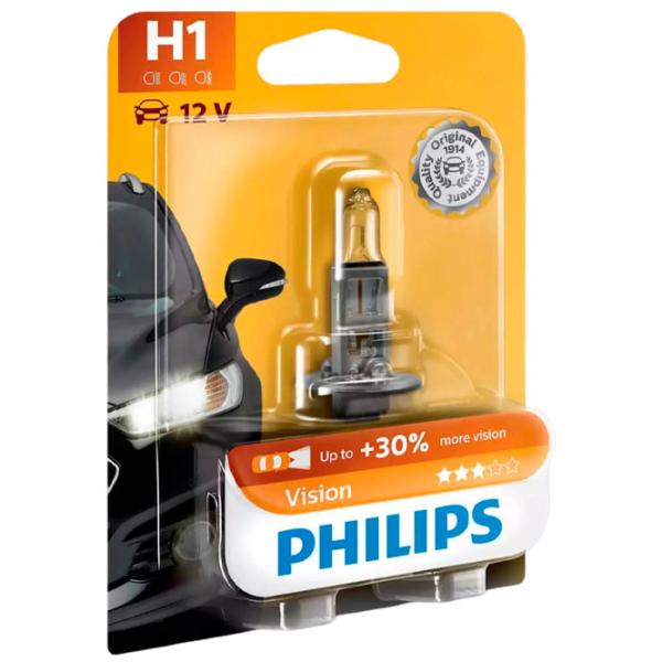 Lampă auto Philips 12258PRB1 Halogen/ H1/ P14.5s/ 55 W/ 1690lm photo 2 Lampă auto Philips 12258PRB1 Halogen/ H1/ P14.5s/ 55 W/ 1690lm photo 2
