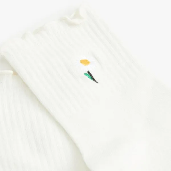 Ciorapi для женщин Koton 4SAK80082AA Белый photo 2 Ciorapi для женщин Koton 4SAK80082AA Белый photo 2