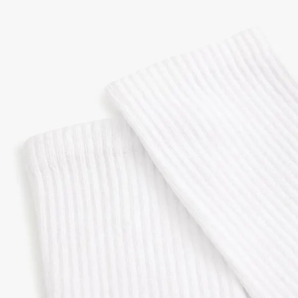 Ciorapi для женщин Koton 4SAK80025AA Белый photo 2 Ciorapi для женщин Koton 4SAK80025AA Белый photo 2