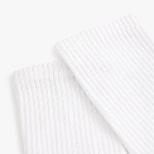 Ciorapi для женщин Koton 4SAK80025AA Белый photo 2 Ciorapi для женщин Koton 4SAK80025AA Белый photo 2