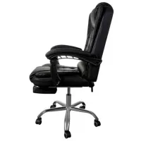 Fotoliu de birou Malatec 16224 Piele artificială/ Black photo 2