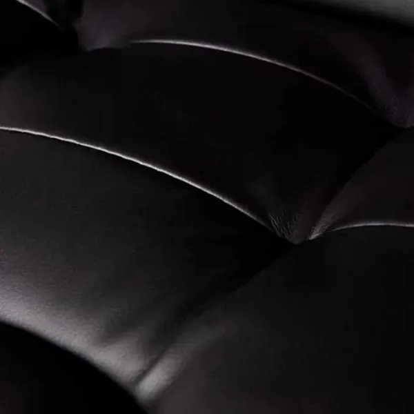 Fotoliu de birou Malatec 16224 Piele artificială/ Black photo 5