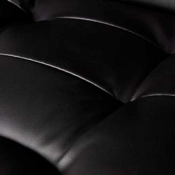 Fotoliu de birou Malatec 16224 Piele artificială/ Black photo 5