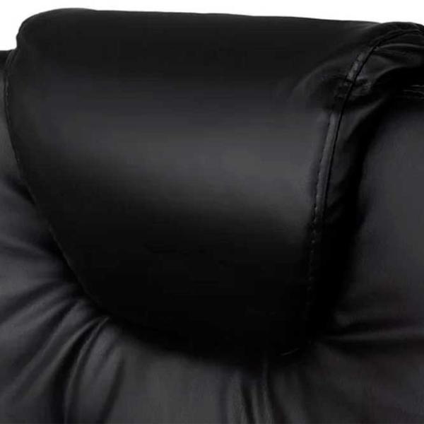 Fotoliu de birou Malatec 16224 Piele artificială/ Black photo 6