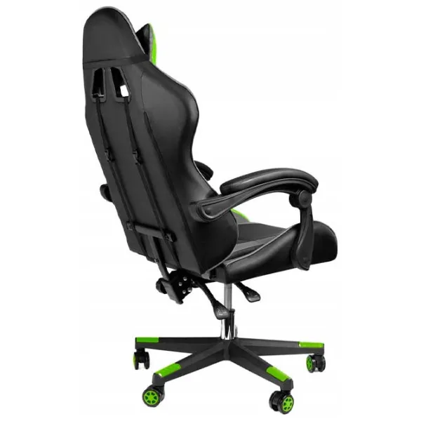 Игровое кресло Jumi Aragon CM-439955 Зелёный Черный photo 3