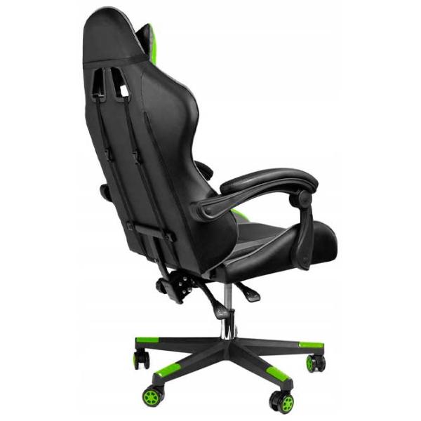 Игровое кресло Jumi Aragon CM-439955 Зелёный Черный photo 3