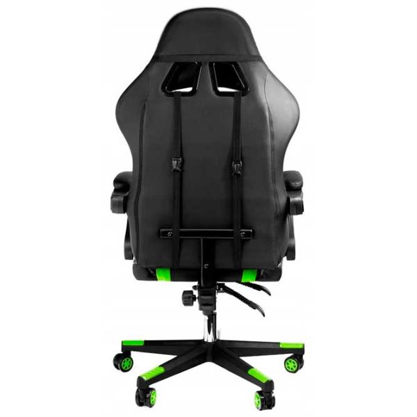 Игровое кресло Jumi Aragon CM-439955 Зелёный Черный photo 4