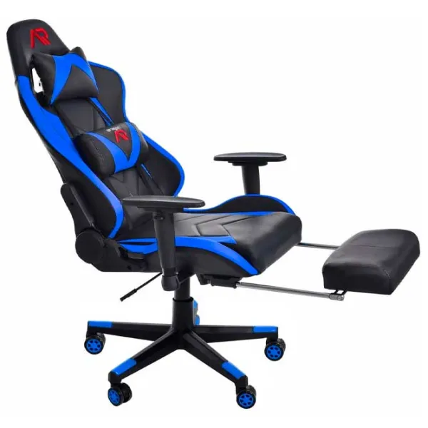Игровое кресло Jumi Aragon CM-439481 Синий Черный photo 3 Игровое кресло Jumi Aragon CM-439481 Синий Черный photo 3