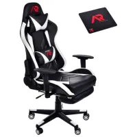 Scaun Gaming Jumi Aragon CM-439528 White Black photo 2