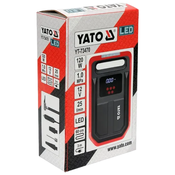 Compresor auto Yato YT73470 25 l/ min/ 10 bar photo 7