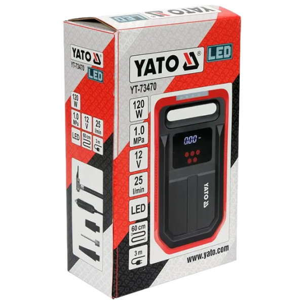 Compresor auto Yato YT73470 25 l/ min/ 10 bar photo 7