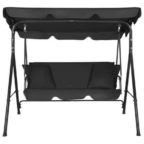 Leagăn de grădină FunFit Relax 4067 (5717546) Black/ 200 kg photo 3