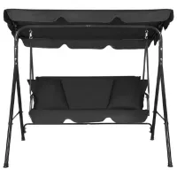 Садовые качели FunFit Relax 4067 (5717546) Черный/ 200 кг photo 3
