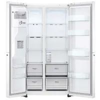 Frigider LG GSLV71SWTM cu congelator jos / 179 cm / White photo 4