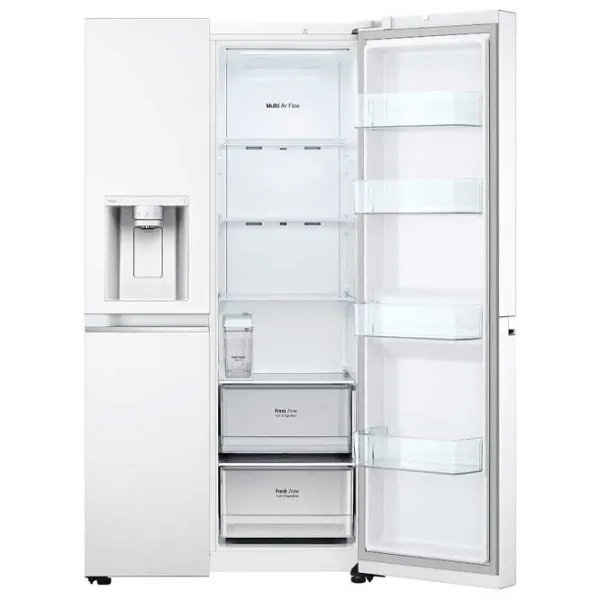 Frigider LG GSLV71SWTM cu congelator jos  / 179 cm / White photo 6