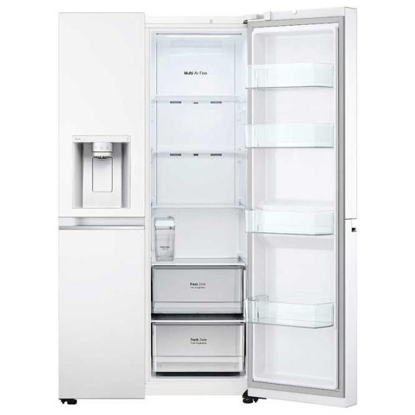 Frigider LG GSLV71SWTM cu congelator jos  / 179 cm / White photo 6