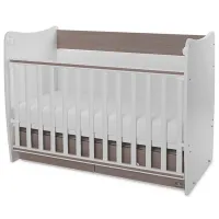 Детская кровать Lorelli BED MATRIX NEW 0 месяцев - 4 года/ Белый photo 3