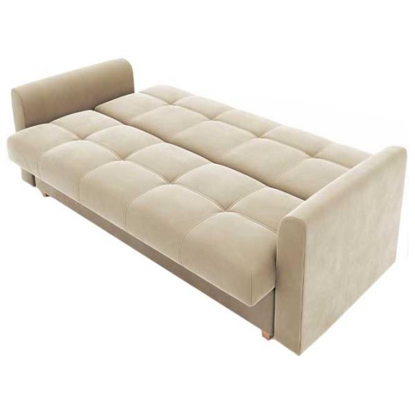 Canapea Space Meble Lento Foam Itaka 16 (5597172) Catifea/ Cream photo 3