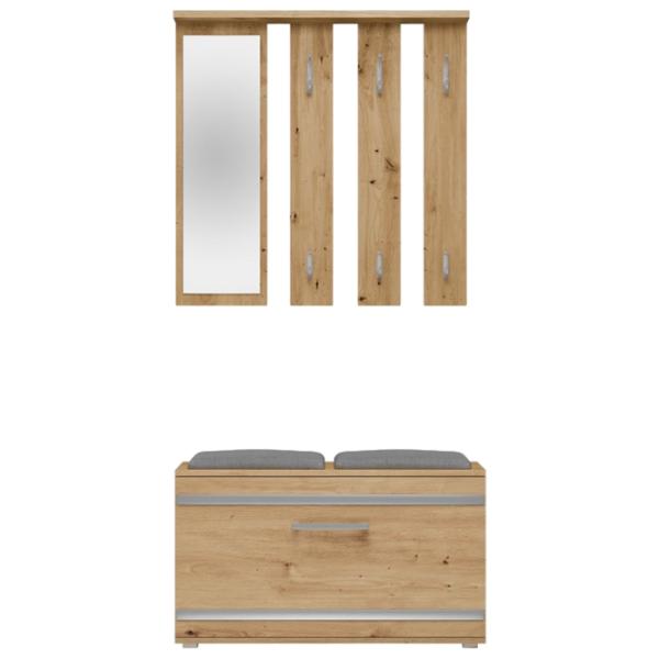 Set pentru antreu TopEshop Opal II PAL/ Stejar artisan photo 2