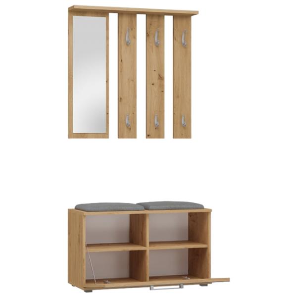 Set pentru antreu TopEshop Opal II PAL/ Stejar artisan photo 3