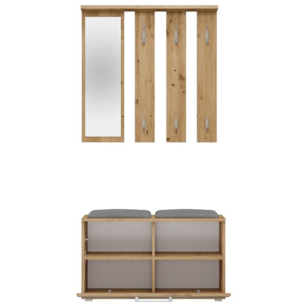 Set pentru antreu TopEshop Opal II PAL/ Stejar artisan photo 4