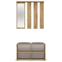 Set pentru antreu TopEshop Opal II PAL/ Stejar artisan photo 4