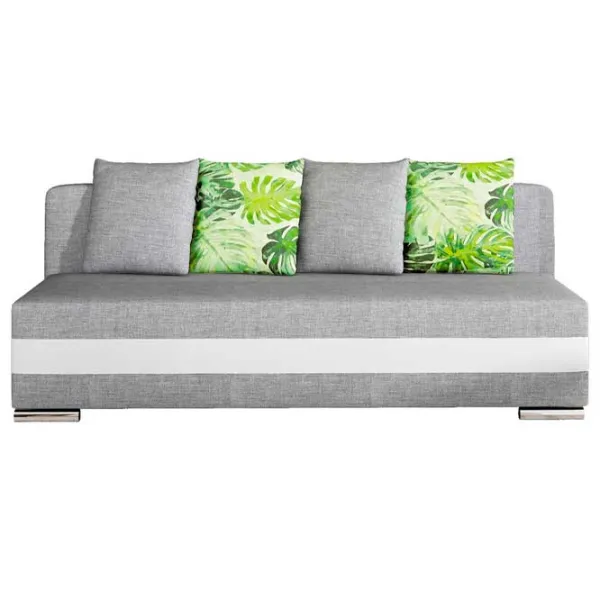 Canapea Eltap Calia (5539207) Pânză de iută/ Gray photo 2