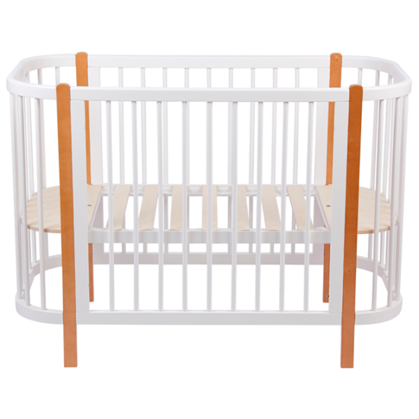 Pat pentru copii Polini Kids Simple 350 0 luni - 3 ani/ White photo 2