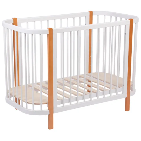 Pat pentru copii Polini Kids Simple 350 0 luni - 3 ani/ White photo 3