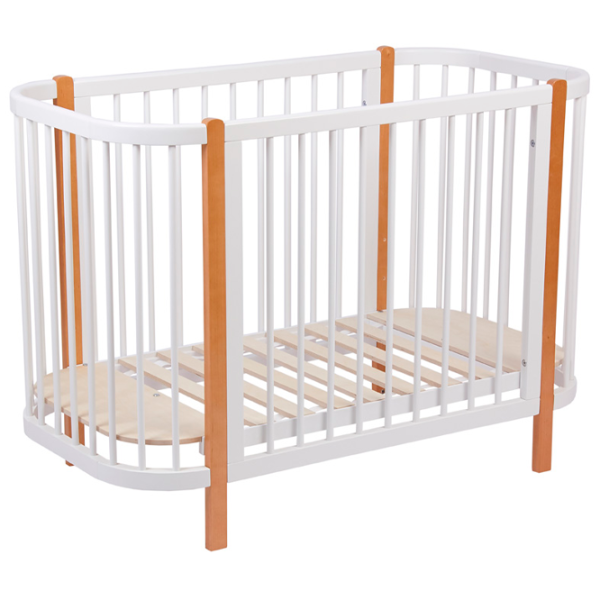 Pat pentru copii Polini Kids Simple 350 0 luni - 3 ani/ White photo 3