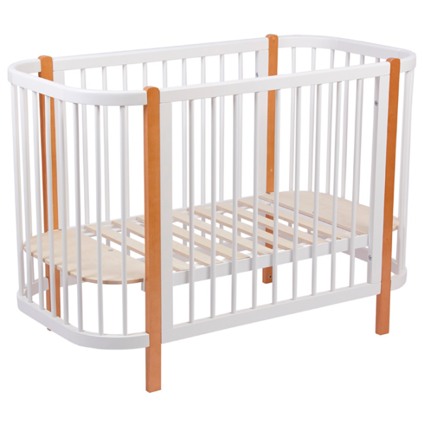 Pat pentru copii Polini Kids Simple 350 0 luni - 3 ani/ White photo 4