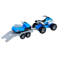 Квадроцикл Wenyi WY400B-2 Серый Синий photo 2